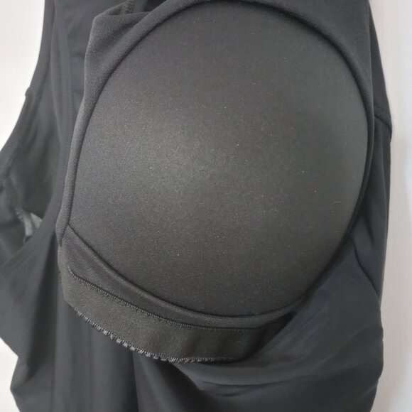 Nicole Miller Black One-Piece Racerback Swimsuit - Picture 3 of 10